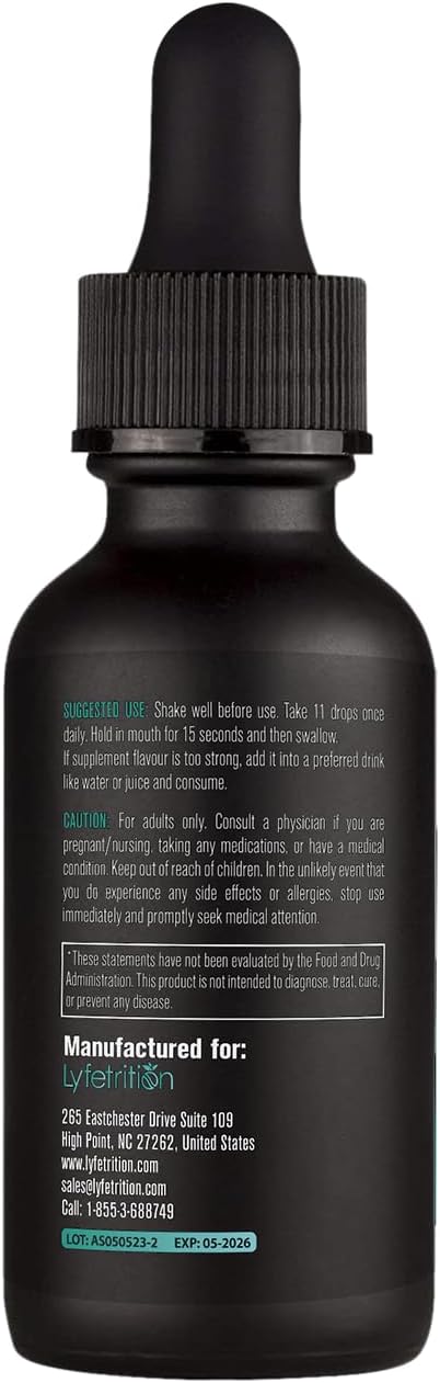 Lyfetrition Citicolina Gotas Líquidas 536 mg, 118 ml, 220 Dosis