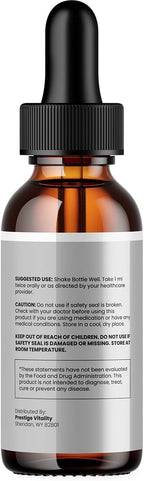 Glyco Fortin Drops - Fórmula saludable - Gotas de complemento alimenticio - Extra fuerte - Pack de 3 (3 meses de suministro)