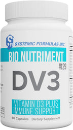 Systemic Formulas DV3 BioNutriment Vitamina D3 + K2 con Soporte Inmune