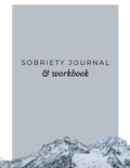 Prompts de diario de sobriedad, cuaderno de trabajo de recuperación inteligente con ejercicios CBT guiados - 21,6x27,9 cm, 120 páginas: Cuaderno de trabajo de sobriedad para hombres y mujeres