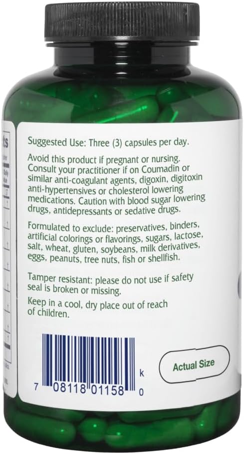 Vitanica VasoBlend, 180 Capsules - Cardiovascular Support