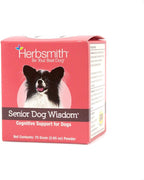 Herbsmith Senior Dog Wisdom – Dog Dementia Supplement – DHA for Senior Dog Brain Health – Senior Supplement for Dogs – 75g