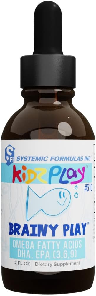 Systemic Formulas Brainy Play - Nerve Development, 1 ml, Kidz Play #510