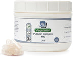 LFA Tablet Presses Cápsulas Vacías 00 - Pullulan Vegano - 500 Cápsulas Vegetales