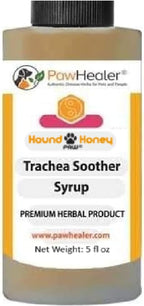 Trachea Soother Syrup 5-PACK Horehound Honey - Natural Herbal Remedy for Collapsed Trachea Symptoms (5 x 148 ml)