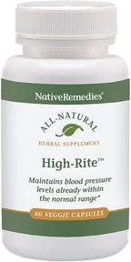 Native Remedies High-Rite - Suplemento Cardiovascular (2 Pack)