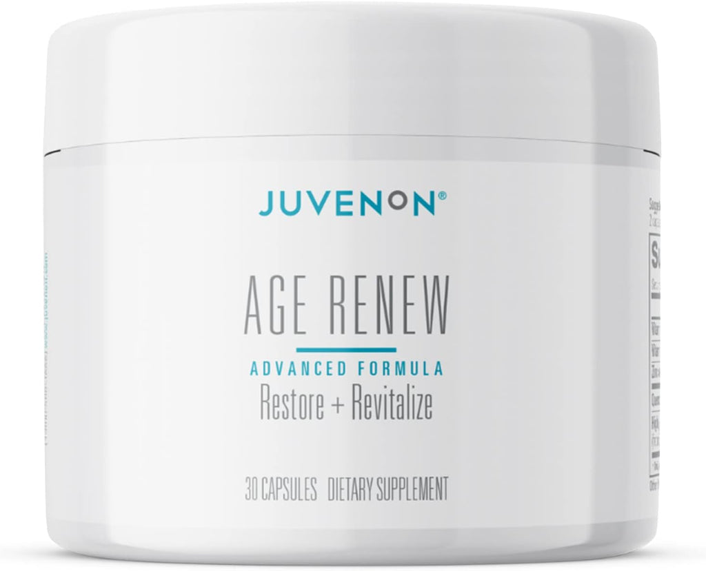 Juvenon AgeRenew Beta Glucan con Zinc y Quercetina