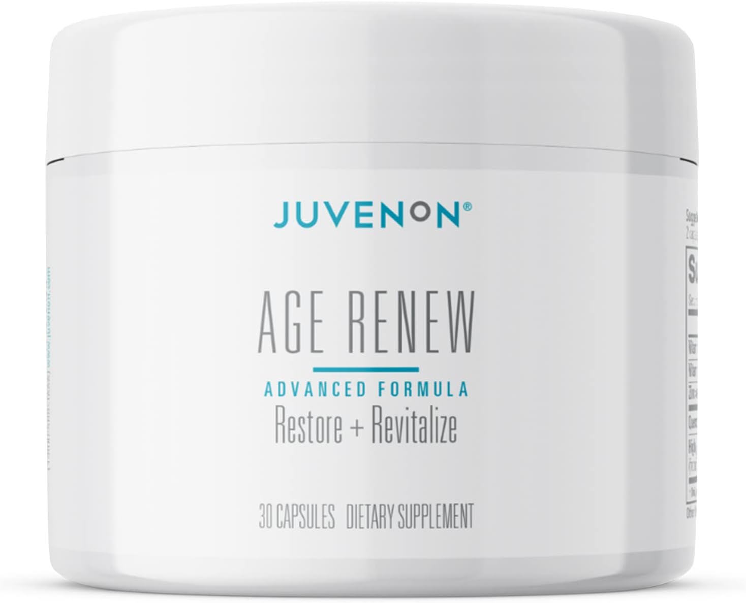 Juvenon AgeRenew Beta Glucan con Zinc y Quercetina