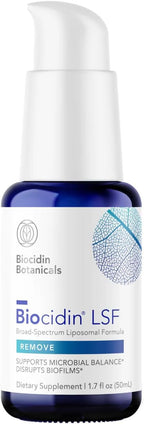 Biocidin LSF, Fórmula Liposomal para la Salud Intestinal y Defensa contra Biofilms (50 ml)