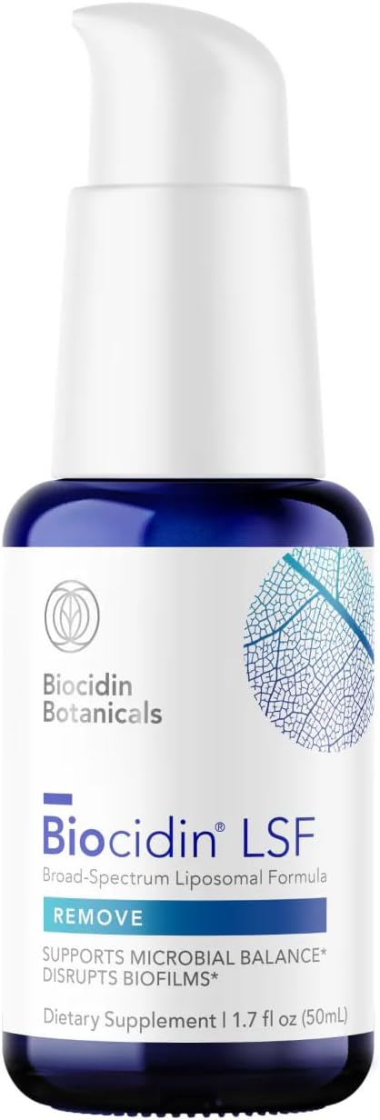 Biocidin LSF, Fórmula Liposomal para la Salud Intestinal y Defensa contra Biofilms (50 ml)