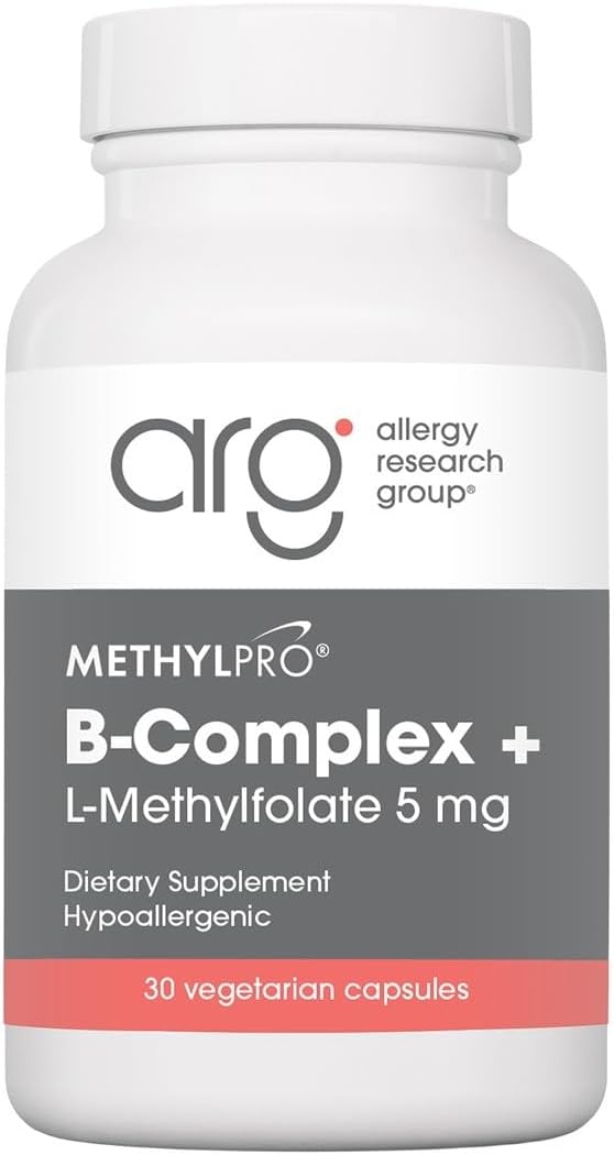 MethylPro B Complex + L-Methylfolate 5 mg - Bioavailable Methylated Vitamin Blend - Supports Energy and Stress - Vegetarian – Image 1