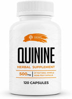 Cápsulas de Quinina Natural – Corteza de Cinchona 500 mg, 120 Comprimidos – Suplemento para Calambres y Digestión