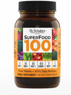 Dr. Schulze's SuperFood 100 - Superalimento Diario Multivitamínico, 90 Comprimidos