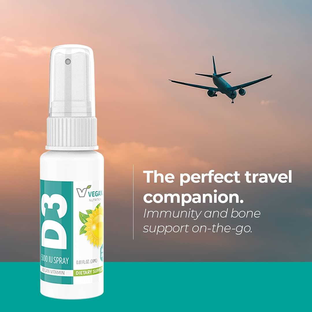 Vitamina D3 5000 IU con K2 en Spray - Vegan Life Nutrition