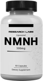 Research Labs Liposomal NMNH (Alternativa a NMN) 500mg por dosis | 60 Cápsulas (Dihidronicotinamida Mononucleótido) Suplemento NAD+