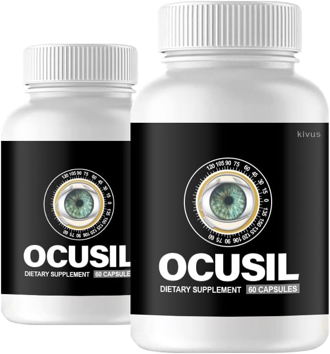 Ocusil - Suplemento para el Apoyo Ocular (120 Cápsulas, 2 Envases)