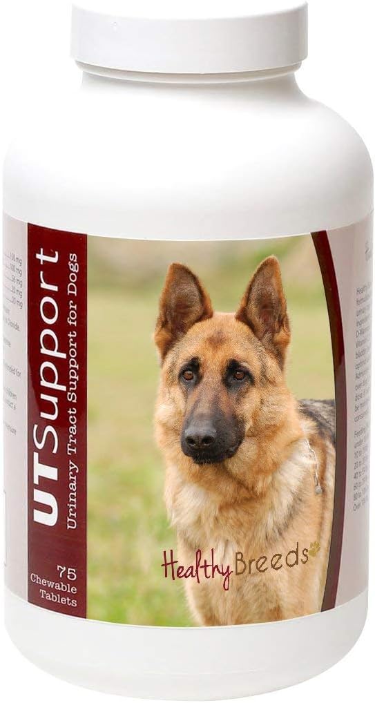 Healthy Breeds German Shepherd Cranberry Chews for Dogs - 75 Count
