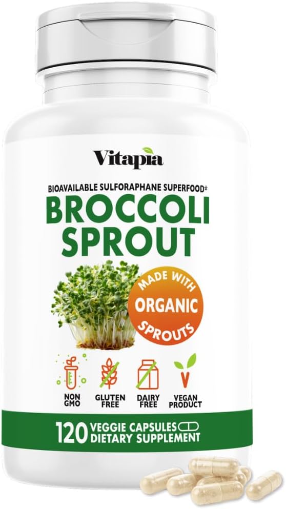 Vitapia Coliflor Orgánica Superalimento - 120 Cápsulas Vegetales