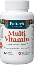 Pattern Wellness Multivitamínico Completo para Hombres y Mujeres – 60 Cápsulas Veganas