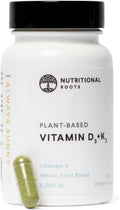 Nutritional Roots Vitamina D3 K2 MK7 5000 UI – 60 Cápsulas