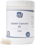 Cápsulas Vacías Tamaño 2 - Gelatina Clara - 1000 Unidades - LFA Tablet Presses