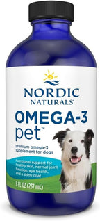 Nordic Naturals Omega-3 Pet, sin sabor - 2 oz (60 ml) - 294 mg Omega-3 por mL - Aceite de pescado para perros pequeños y gatos con EPA y DHA