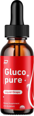 Gluco Pure Drops Healthy Formula - Suplemento Líquido Extra Fuerte - GlucoPure Liquid Drops (1 Pack – 1 Mes de Suministro)