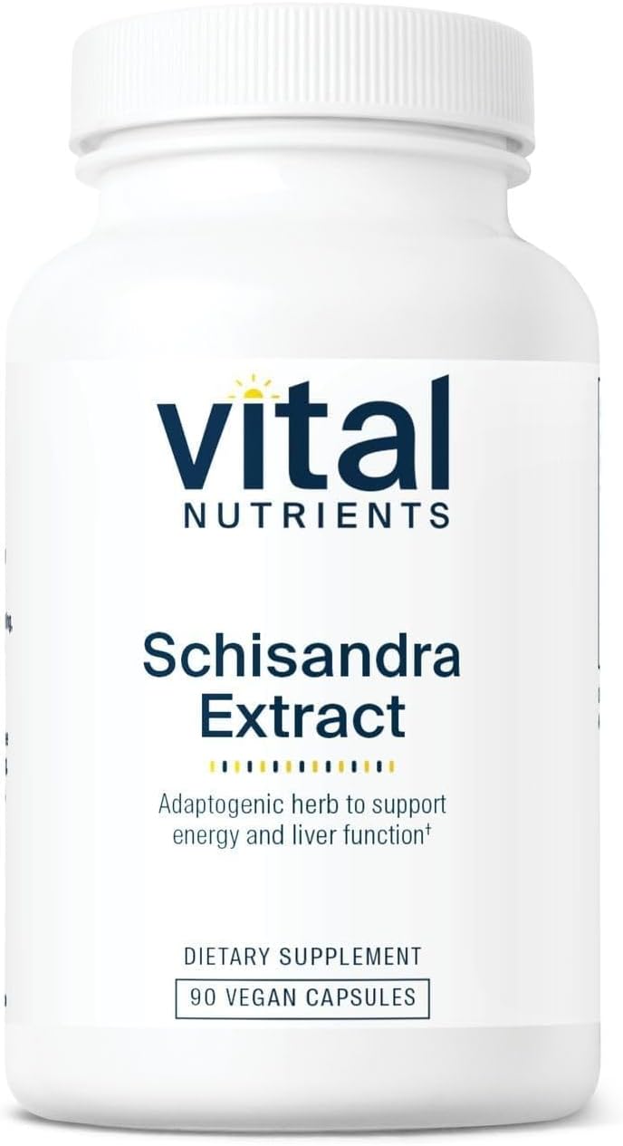 Vital Nutrients - Extracto de Schisandra - 90 Cápsulas Vegetarianas - 1000 mg
