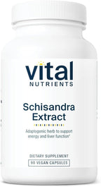 Vital Nutrients - Extracto de Schisandra - 90 Cápsulas Vegetarianas - 1000 mg