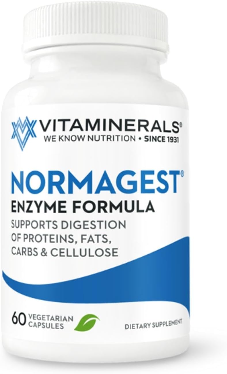 Vitaminerals 61 Normagest - Fórmula Digestiva, 60 Cápsulas Vegetales