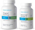 Cooper Complete Original Multivitamínico sin Hierro con Omega-3, 30 Días