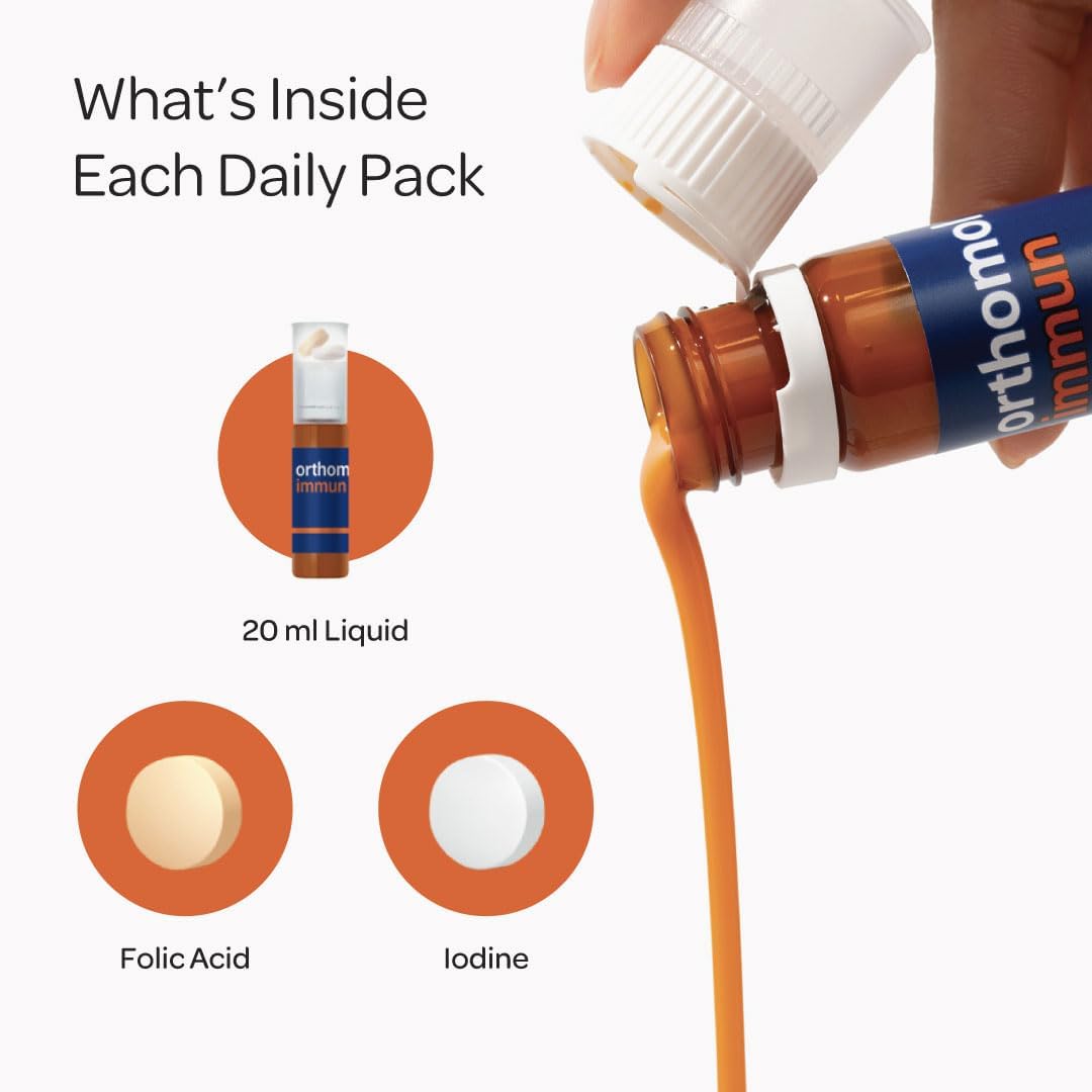 Orthomol Immun - Suplemento Inmunológico para Adultos (7 Días)