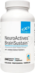 XYMOGEN NeuroActives BrainSustain - Apoyo Cerebral con Fosfatidilserina y CoQ10 - 240 Cápsulas