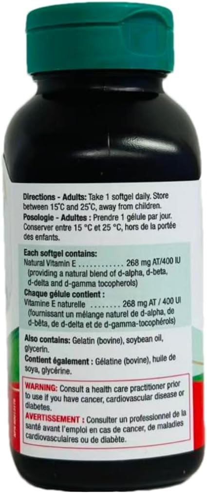 Jamieson Balance E 400 IU with Mixed Tocopherols - 120 Capsules