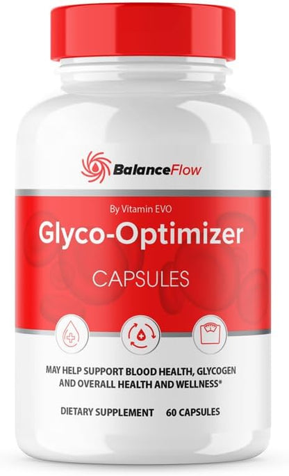 (2 Pack) Balance Flow Glyco Optimizer - 120 Cápsulas