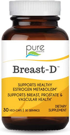 Breast D - Complemento Alimenticio con Vitamina D3, Calcio, Té Verde y Licopeno, 90 Cápsulas