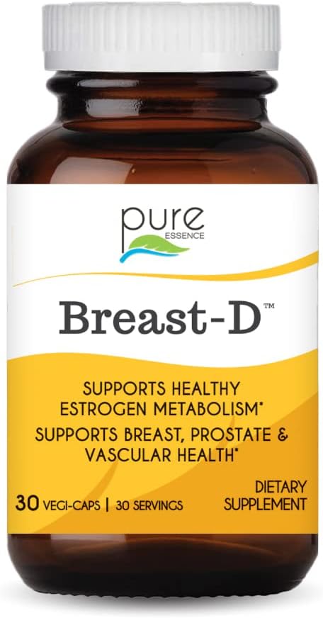 Breast D - Complemento Alimenticio con Vitamina D3, Calcio, Té Verde y Licopeno, 90 Cápsulas