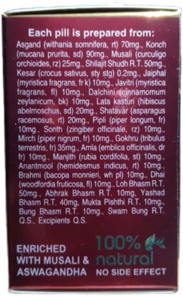 Rajvaidya Rasayan Vati (200 Comprimidos)