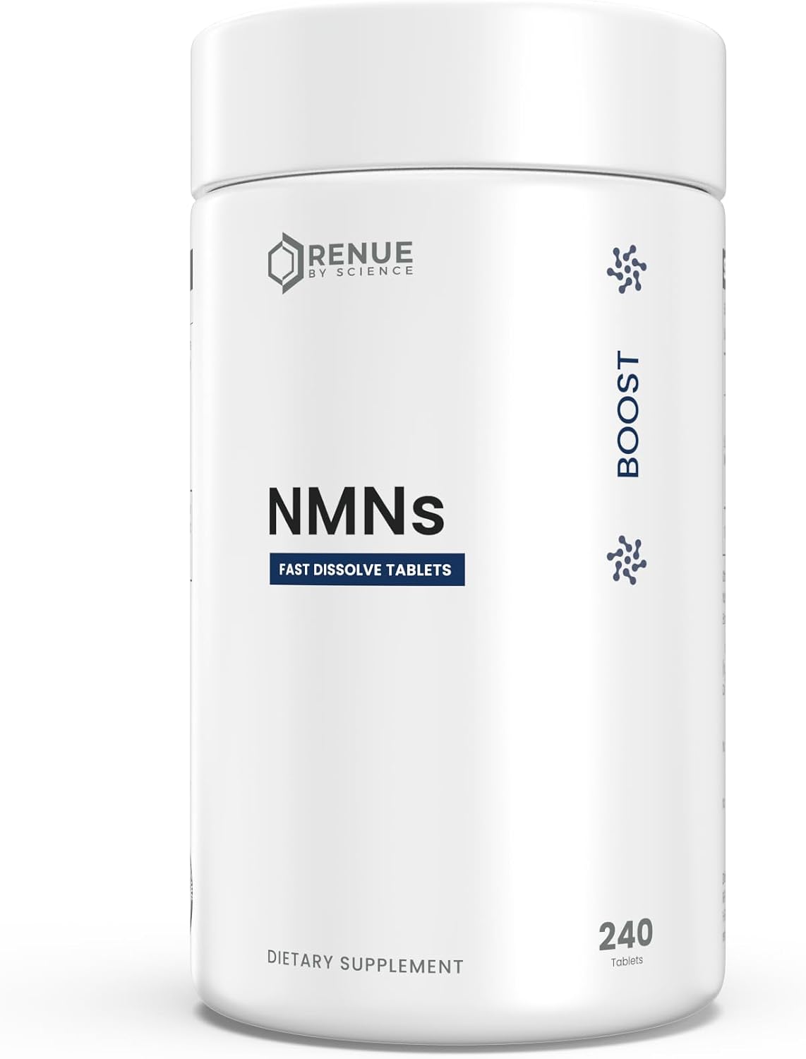 Renue By Science NMN 250mg Comprimidos Sublinguales - 240 Comprimidos Vegetarianos Sabor Limón
