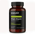 Endur Niacin IR (Immediate Release) Nicotinic Acid 500 mg, 100 Tablets