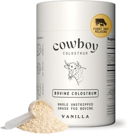 Cowboy - Calostro Bovino de Primera Ordeña, Entero, Grass Fed, Sin Sabor (40 porciones) – Image 10