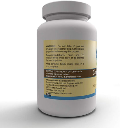 Priority One Vitamins Lithium Orotate 5mg – Celulosa microcristalina : actúa como agente de carga natural. – Image 4