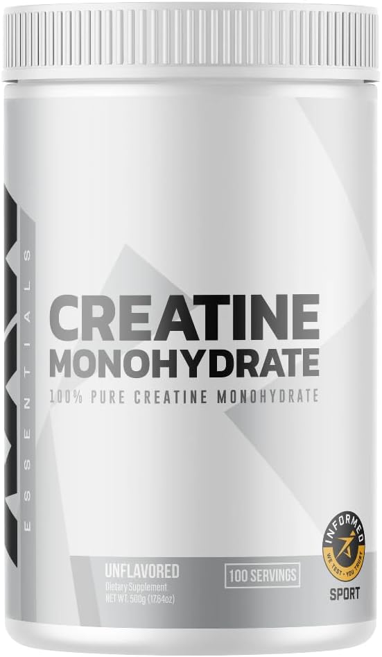 Creatina Monohidrato Micronizada Sin Sabor – 510g (100 dosis)