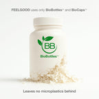 FeelGood Superfoods Calostro Bovino en Cápsulas - 2000 mg por Dosis - Salud Intestinal e Inmunidad - 60 Cápsulas