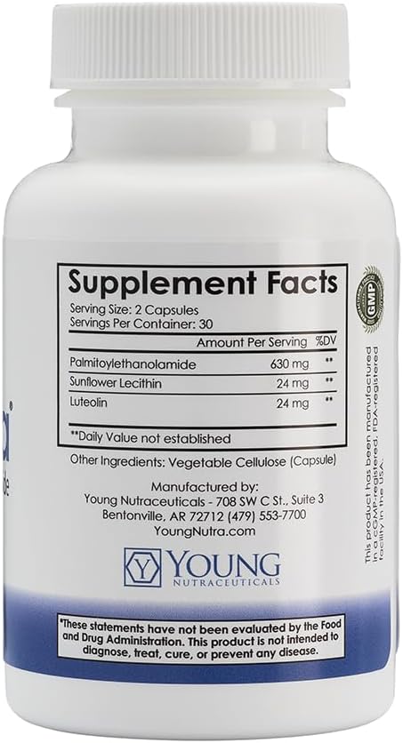 Mirica® - Palmitoiletanolamida (PEA) y Luteolina - Suplemento para el Sistema Inmune y Nervioso - 60 comprimidos