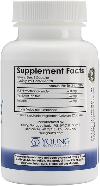 Mirica® - Palmitoiletanolamida (PEA) y Luteolina - Complemento para el Sistema Inmune y Nervioso - 60 comprimidos – Image 3