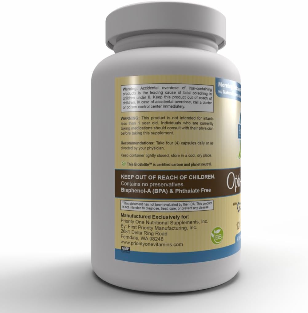 Priority One Vitamins Opti-Prenatal (120 Cápsulas)