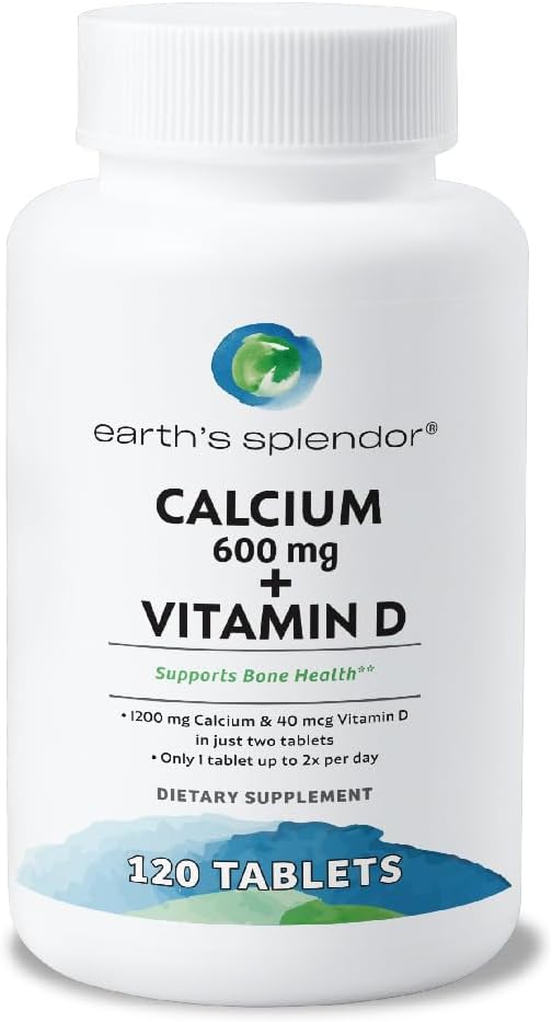 Earth's Splendor Vitamina C 500 mg con Escaramujo, 100 Comprimidos