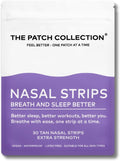 The Patch Collection® – Tiras Nasales para Mejorar la Respiración y el Sueño | Tejido 100% No Tejido (Pack de 30)