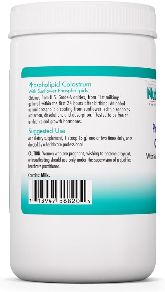 Allergy Research Group NutriCology Phospholipid Colostrum Powder - Calostro Bovino con Fosfolípidos - 300 g